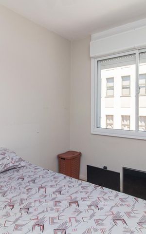 Apartamento à venda com 40m², 1 quarto e 1 vagaQuarto