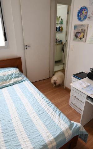 Apartamento à venda com 117m², 3 quartos e 2 vagasQuarto 2