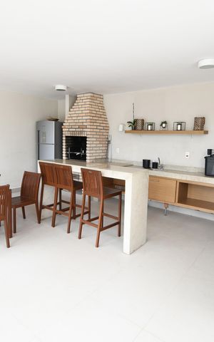 Apartamento à venda com 117m², 3 quartos e 2 vagasÁrea comum - Churrasqueira