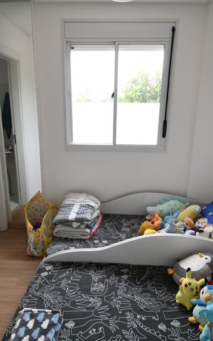Apartamento à venda com 117m², 3 quartos e 2 vagasQuarto 3 - Suíte