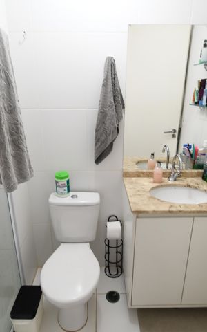 Apartamento à venda com 117m², 3 quartos e 2 vagasBanheiro Social