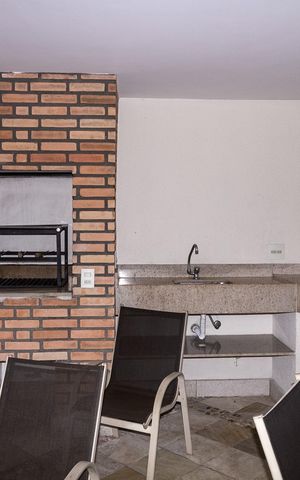 Apartamento à venda com 128m², 3 quartos e 2 vagasÁrea comum - Churrasqueira