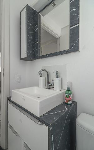 Apartamento à venda com 46m², 2 quartos e 1 vagaBanheiro