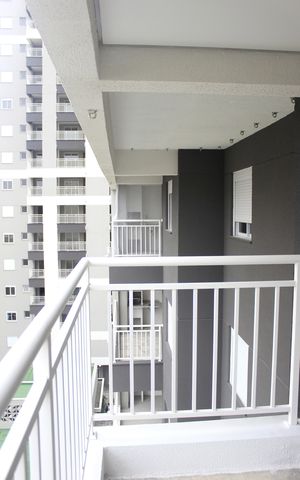 Apartamento à venda com 40m², 1 quarto e 1 vagaVaranda gourmet