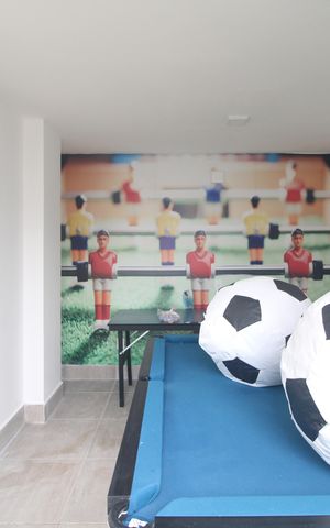 Apartamento para alugar com 44m², 2 quartos e 2 vagasSala de jogos