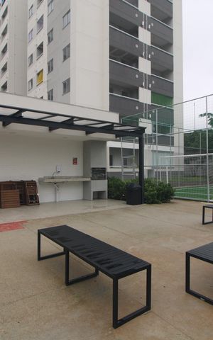 Apartamento para alugar com 44m², 2 quartos e 2 vagasÁrea comum - Churrasqueira
