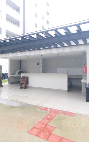 Apartamento para alugar com 44m², 2 quartos e 2 vagasÁrea comum - Churrasqueira