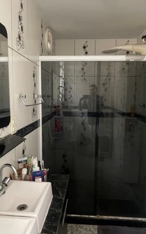 Apartamento à venda com 200m², 3 quartos e 1 vaga Apartamento à venda com 200m², 3 quartos e 1 vagaBanheiro daSuíte