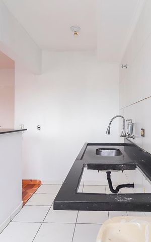 Apartamento à venda com 40m², 2 quartos e 1 vagaCozinha e Área de Serviço