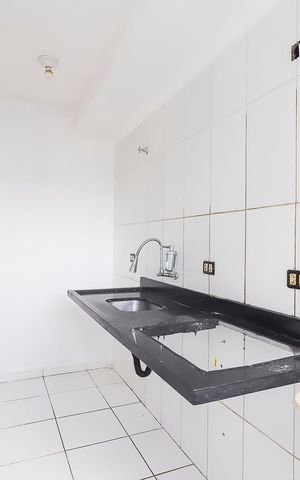 Apartamento à venda com 40m², 2 quartos e 1 vagaCozinha e Área de Serviço