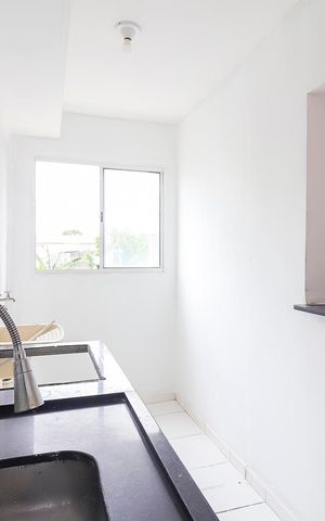 Apartamento à venda com 40m², 2 quartos e 1 vagaCozinha e Área de Serviço