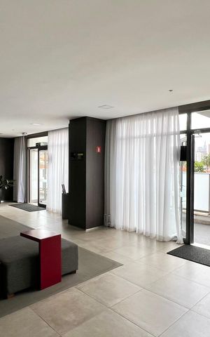 Studio para alugar com 33m², 1 quarto e 1 vaga Studio para alugar com 33m², 1 quarto e 1 vagaHall de entrada