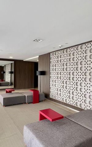 Studio para alugar com 33m², 1 quarto e 1 vaga Studio para alugar com 33m², 1 quarto e 1 vagaHall de entrada