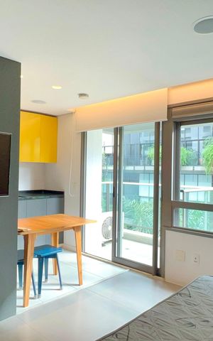 Studio para alugar com 33m², 1 quarto e 1 vaga Studio para alugar com 33m², 1 quarto e 1 vagaStudio
