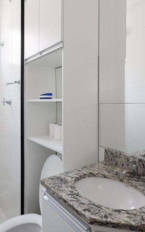 Apartamento à venda com 31m², 1 quarto e sem vagaBanheiro 