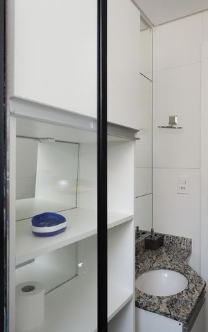 Apartamento à venda com 31m², 1 quarto e sem vagaBanheiro 