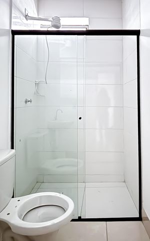 Apartamento para alugar com 46m², 1 quarto e sem vaga Apartamento para alugar com 46m², 1 quarto e sem vagaBanheiro social