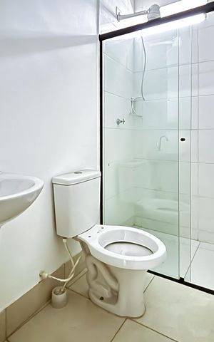 Apartamento para alugar com 46m², 1 quarto e sem vaga Apartamento para alugar com 46m², 1 quarto e sem vagaBanheiro social