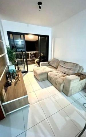 Apartamento para alugar com 51m², 1 quarto e 1 vaga