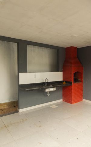 Casa de condomínio para alugar com 70m², 2 quartos e 1 vaga Casa de condomínio para alugar com 70m², 2 quartos e 1 vagaÁrea comum - Churrasqueira