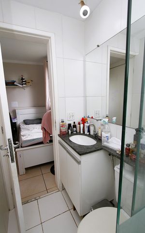 Apartamento à venda com 115m², 3 quartos e 2 vagasBanheiro da Suíte 2