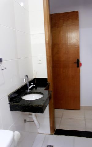 Casa à venda com 125m², 3 quartos e 4 vagasBanheiro da Suíte 1