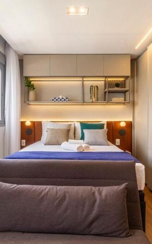 Studio à venda com 24m², 1 quarto e sem vaga