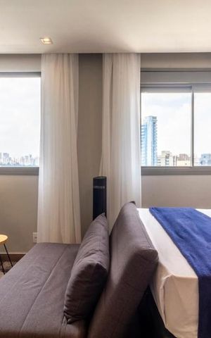 Studio à venda com 24m², 1 quarto e sem vaga