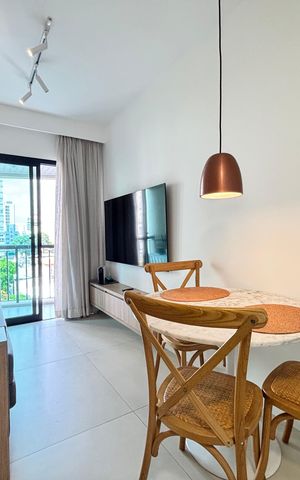 Apartamento à venda com 30m², 1 quarto e 1 vagaSala/Cozinha