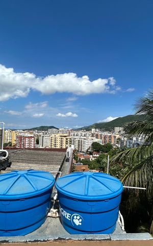 Casa à venda com 121m², 2 quartos e 1 vagaVista do terraço