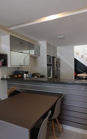 Casa de condomínio para alugar com 120m², 2 quartos e 1 vagaCozinha