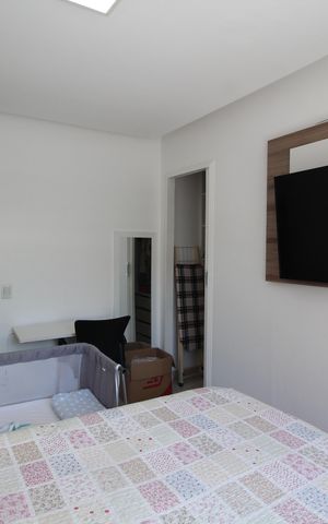 Casa de condomínio para alugar com 120m², 2 quartos e 1 vagaQuarto 2