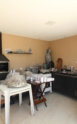 Casa de condomínio para alugar com 120m², 2 quartos e 1 vagaChurrasqueira - Área de Serviço
