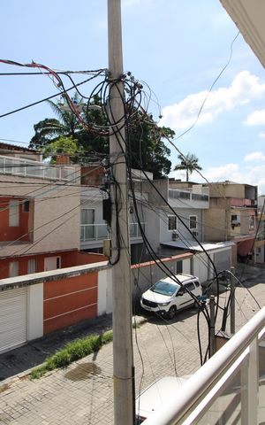 Casa de condomínio para alugar com 120m², 2 quartos e 1 vagaQuarto 2 - Varanda