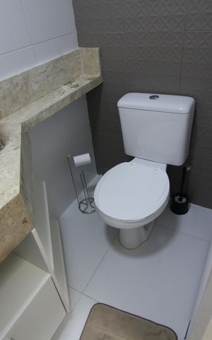 Casa de condomínio para alugar com 120m², 2 quartos e 1 vagaLavabo