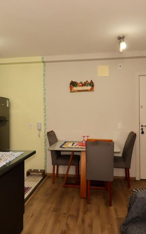 Apartamento à venda com 39m², 2 quartos e 1 vagaSala