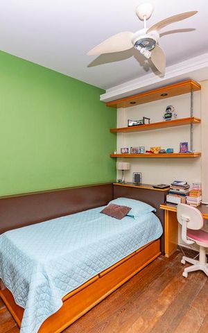 Apartamento à venda com 265m², 4 quartos e 2 vagasQuarto 3