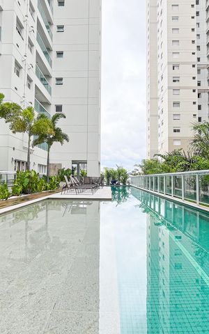 Apartamento à venda com 62m², 1 quarto e 1 vaga Apartamento à venda com 62m², 1 quarto e 1 vagaÁrea comum - Piscina