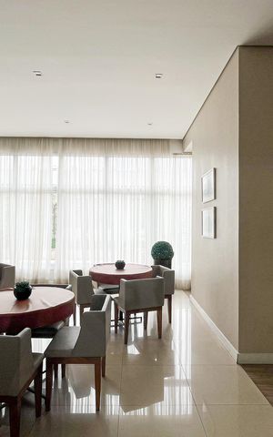 Apartamento à venda com 62m², 1 quarto e 1 vaga Apartamento à venda com 62m², 1 quarto e 1 vagaÁrea comum - Salão de festas
