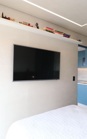 Studio para alugar com 40m², 1 quarto e 1 vagaQuarto