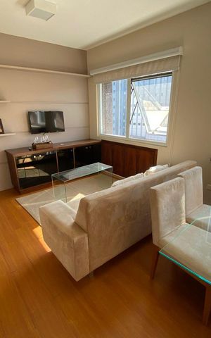 Apartamento para alugar com 39m², 1 quarto e 1 vaga Apartamento para alugar com 39m², 1 quarto e 1 vagaSala