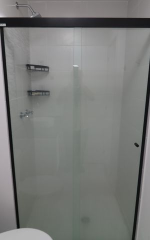 Apartamento à venda com 77m², 2 quartos e 1 vagaBanheiro da Suíte