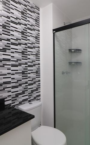 Apartamento à venda com 77m², 2 quartos e 1 vagaBanheiro da Suíte