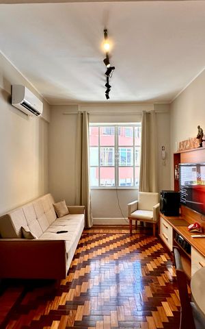 Apartamento à venda com 56m², 1 quarto e sem vaga