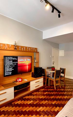 Apartamento à venda com 56m², 1 quarto e sem vaga