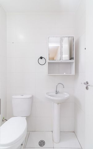 Apartamento para alugar com 33m², 1 quarto e sem vagaBanheiro