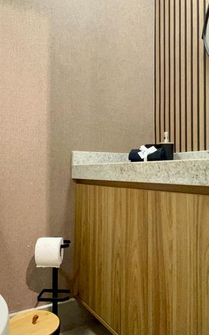 Studio à venda com 28m², 1 quarto e sem vaga Studio à venda com 28m², 1 quarto e sem vagaBanheiro