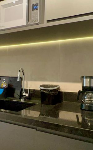 Studio à venda com 28m², 1 quarto e sem vaga Studio à venda com 28m², 1 quarto e sem vagaCozinha