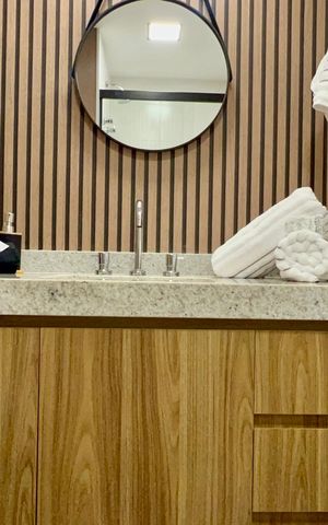 Studio à venda com 28m², 1 quarto e sem vaga Studio à venda com 28m², 1 quarto e sem vagaBanheiro