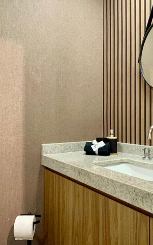 Studio à venda com 28m², 1 quarto e sem vaga Studio à venda com 28m², 1 quarto e sem vagaBanheiro